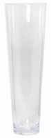 Cilinder vaas glas konisch &Oslash; 18 cm en hoogte 60 cm