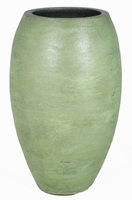 Keramieken vaas Palma oud groen 45 cm