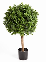 Kunstplant Buxus kogel 50 cm op stam