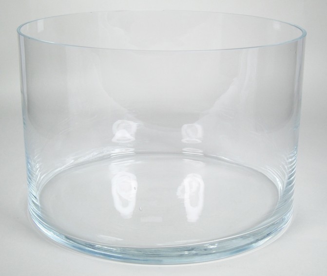 Ellende Broederschap kwaliteit Cilinder vaas glas Ø 40 cm met een hoogte van 24 cm