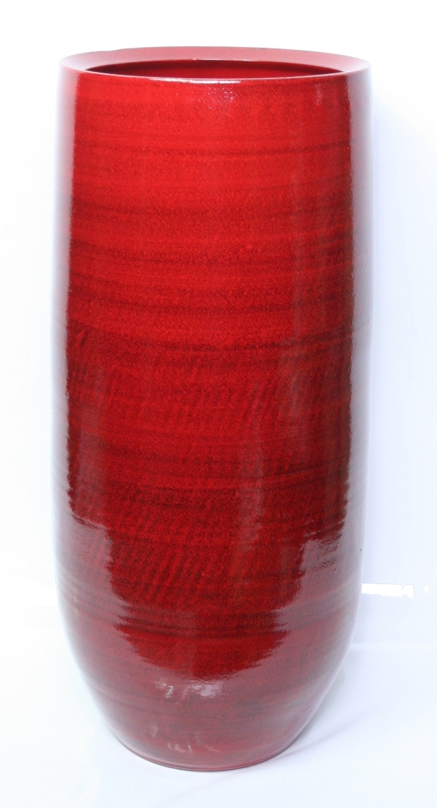 Product blijven Verdorde Grote rode vaas - grote vaas rood - Cresta vaas rood