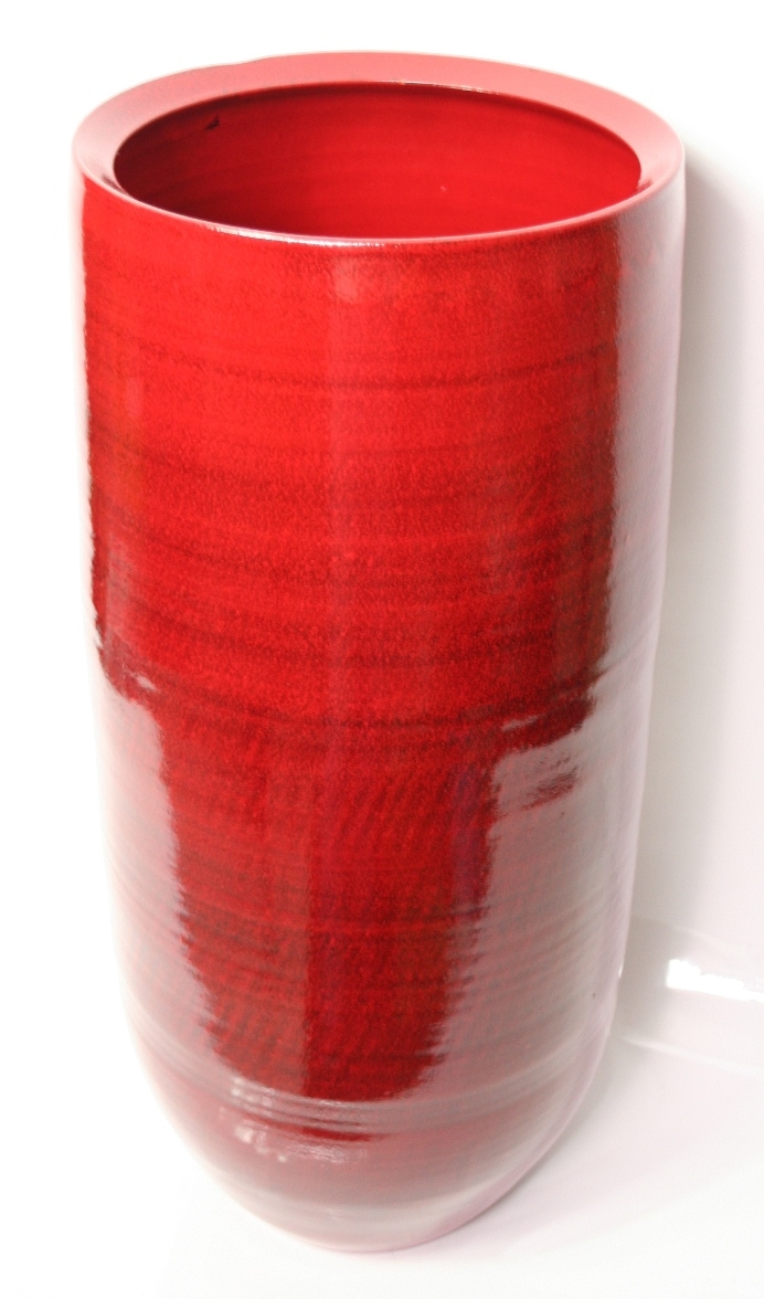 Product blijven Verdorde Grote rode vaas - grote vaas rood - Cresta vaas rood