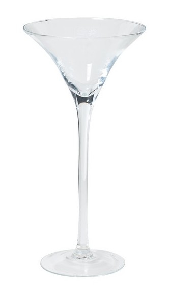 Aanleg fundament Mens Martini glas groot - grote Martini glazen - cocktailglas