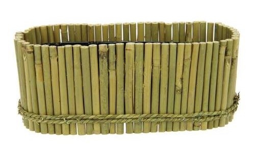 Ovale Bamboe schaal