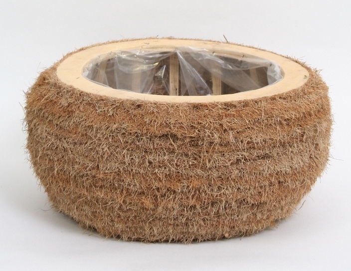 Plantenschaal Cocos rond groot